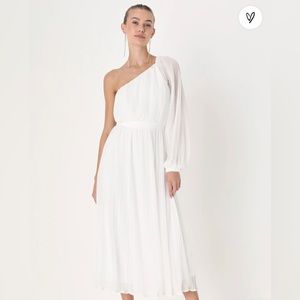 One shoulder Lulu’s dress